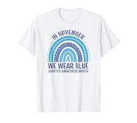 A Novembre indossiamo Il Mese della sensibilizzazione sul diabete Blu Maglietta