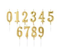 A Numero Per Compleanno | 10 Pezzi Forniture Per Eventi Di Compleanno,Decorazioni Topper Per Torte | Per Matrimoni Lauree Pensionamento Raduni Familiari Tutte Le Età Panifici Fornai