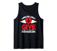 A Nurse Will Always Give Us Hope An Angel with A Stethoscope Canotta