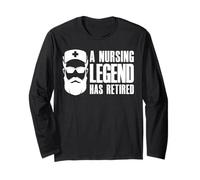 A Nursing Legend Has Retired - Giornata dell'infermiere Maglia a Manica