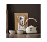 (A,One Pot And Two Cups)Porcelain Tea Cup Set Premium Quality Ceramic Craftsmanship for Chinese Traditional Gongfu Tea Ceremony