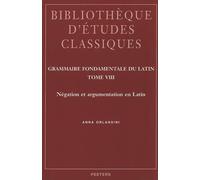 A. Orlandini Grammaire fondamentale du latin. Tome VIII (Tascabile)