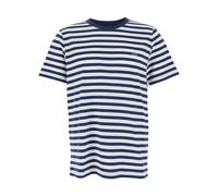 A.P.C. - Blu Righe Logo T-Shirt Cotone Uomo - - Tops - Uomo - Blu - XL