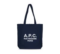 A.P.C. - Borsa Tote Ricamata - - Bags - Donna - Blu - ONE SIZE