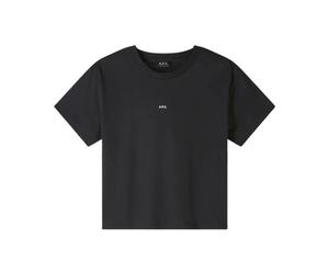 A.P.C. - Boxy Micro Logo T-Shirt - - Tops - Donna - Nero - L