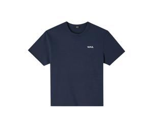 A.P.C. - Boxy Petit VPC T-Shirt - - Tops - Uomo - Blu - M