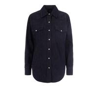 A.P.C. - Camicia a maniche lunghe con bottoni - - Blouses & Shirts - Donna - Blu - S