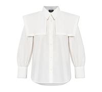 A.P.C. - Camicia con colletto largo staccabile - - Blouses & Shirts - Donna - Beige - M