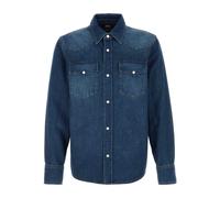 A.P.C. - Western Shirt - - Shirts - Uomo - Blu - L
