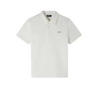 A.P.C. - Carter Logo Polo - - Tops - Uomo - Bianco - L