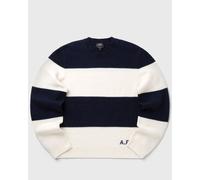 A.P.C. EDWARDO PULLOVER men Pullovers blue|beige in taglia:XL