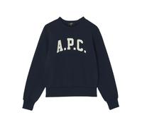 A.P.C. - Felpa in Cotone Collo Rotondo Nera - - Sweatshirts & Hoodies - Uomo - Nero - S
