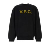 A.P.C. - Felpa oversize nera in cotone - - Sweatshirts & Hoodies - Uomo - Nero - L