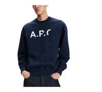 A.P.C. - Felpe effetto vintage - - Sweatshirts & Hoodies - Uomo - Blu - S