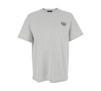 A.P.C. - Logo Embroidered Crewneck T-shirt - - Tops - Donna - Grigio - S