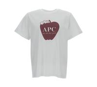 A.P.C. - Pomme Tee - - Tops - Uomo - Bianco - L