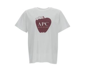 A.P.C. - Pomme Tee - - Tops - Uomo - Bianco - L
