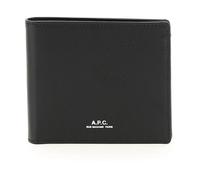 A.P.C. - Portafoglio in pelle con stampa logo - - Accessories - Uomo - Nero - ONE SIZE