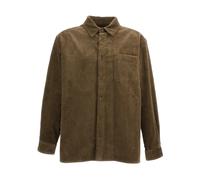 A.P.C. - Sovracamicia in Corduroy di Cotone - - Shirts - Uomo - Marrone - M