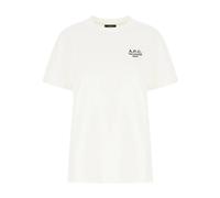 A.P.C. - T-shirt con logo ricamato - Bianco - - Tops - Uomo - Bianco - XS