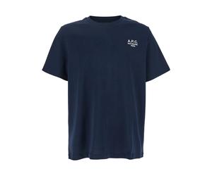 A.P.C. - T-shirt girocollo - - Tops - Uomo - Blu - L