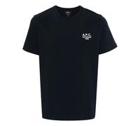 A.P.C., ,Tops ,Donna ,Blu ,M Logo T-Shirt
