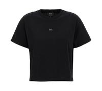 A.P.C. - T-shirt Micro Logo Boxy - - Tops - Donna - Nero - M