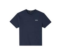 A.P.C., ,Tops ,Uomo ,Blu ,XL t-shirt à logo imprimé vpc