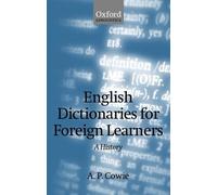 A. P. Cowie English Dictionaries for Foreign Learners (Tascabile)