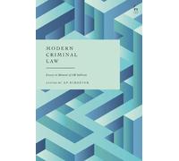A P Simester Modern Criminal Law (Copertina rigida)