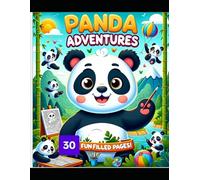 A Panda colouring book for kids and adults cute little and lage versions of panda: For stress relief and relaxation
