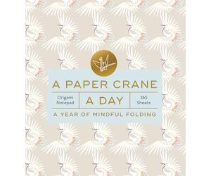 A Paper Crane a Day: A Year of Mindful Folding-origami Notepad 365 Sheets