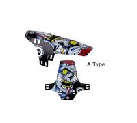 (A) Parafango MTB, parafango per bicicletta, parafango per pneumatico anteriore della bicicletta, parafango per