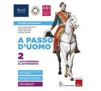 9788830209510 CASTRONOVO VALERIO A PASSO D'UOMO 2 CON ATLANTE OSSERVO E I NUOVA