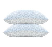 A-Pce Cuscini Altezza Regolabile Cuscino 76x51 cm (Set di 2), Imbottitura in Microfibra King Size Cuscino Memory Foam, Federa Rimovibileper, per Tutti i Dormienti