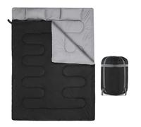 a pelo per adulti per 2 persone, 150 x 220 cm, compatto, a busta, da campeggio, per la stagione fredda, supporto caldo, viaggi, zaino in spalla, inverno, donne, escursionismo, attività