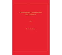 A Pennsylvania German Reader and Grammar-Haag, Earl C.-Copertina flessibile