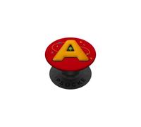 A per Alien Space Exploration Retro Lettera rossa PopSockets PopGrip Adesivo