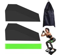 a per yoga, rampa di supporto professionale per squat, 24 cm, portatile e leggero, per sollevamento , tavola inclinata per yoga