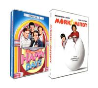 A Perfect Pair - Mork & Mindy Complete Series + Happy Days Seasons 1-6 Collection