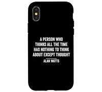 A Person Who Thinks All The Time Custodia per iPhone X/XS