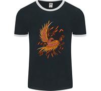 A Pheonix Rising From The Ashes Uomo Ringer T-Shirt FotL