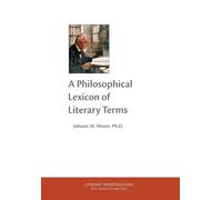A Philosophical Lexicon of Literary Terms