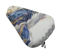 A Picture of A Whale - Coprisedile per bicicletta, extra morbido e confortevole, protezione da pioggia e sole, copertura resistente antipolvere per mountain bike da città