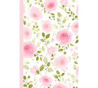 A pink roses on a white background: Work Notebook, Funny Office Gift for Women, Coworker, Boss, Secret Santa Gag Gift (Blank Lined Journal)