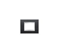 Gewiss Placca Chorus LUX 3 posti tecnopolimero Ardesia GW16203VA