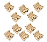 A Plus+ 10 chiavette USB 8 GB, in legno, con scatole di legno