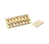 A ponte tremolo singolo a sella piatta da 83x8, 2x39, 5 mm per chitarra Sostituzioni professionali per un lungo servizio per ponte tremolo oro