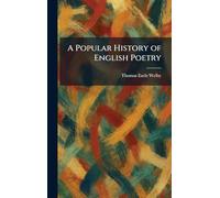 A Popular History of English Poetry