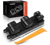 A-Premium Interruttore Centrale Alzacristallo Compatibile con Nissan Sentra 2007 Berlina Anteriore Sinistro Lato Conducente